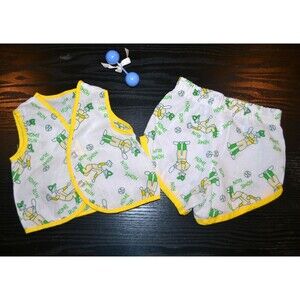 Vintage Baby Boy Already Loves Baseball 1950s Home Run